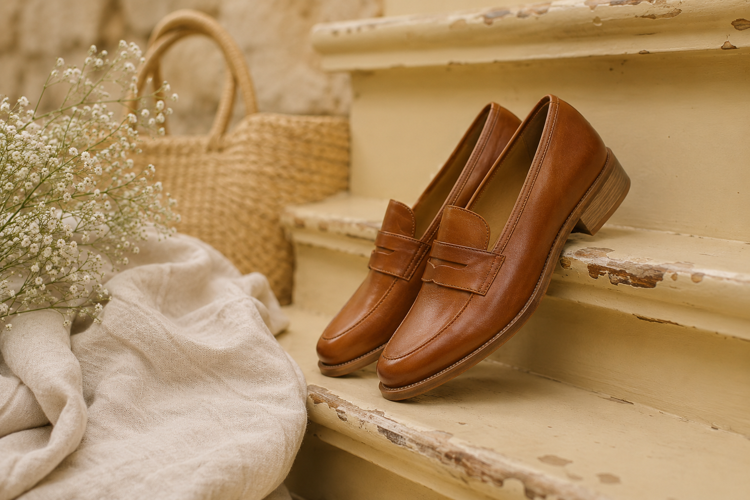 Bruine loafers van Wolky als comfortabele schoenentrend voor zomer 2026