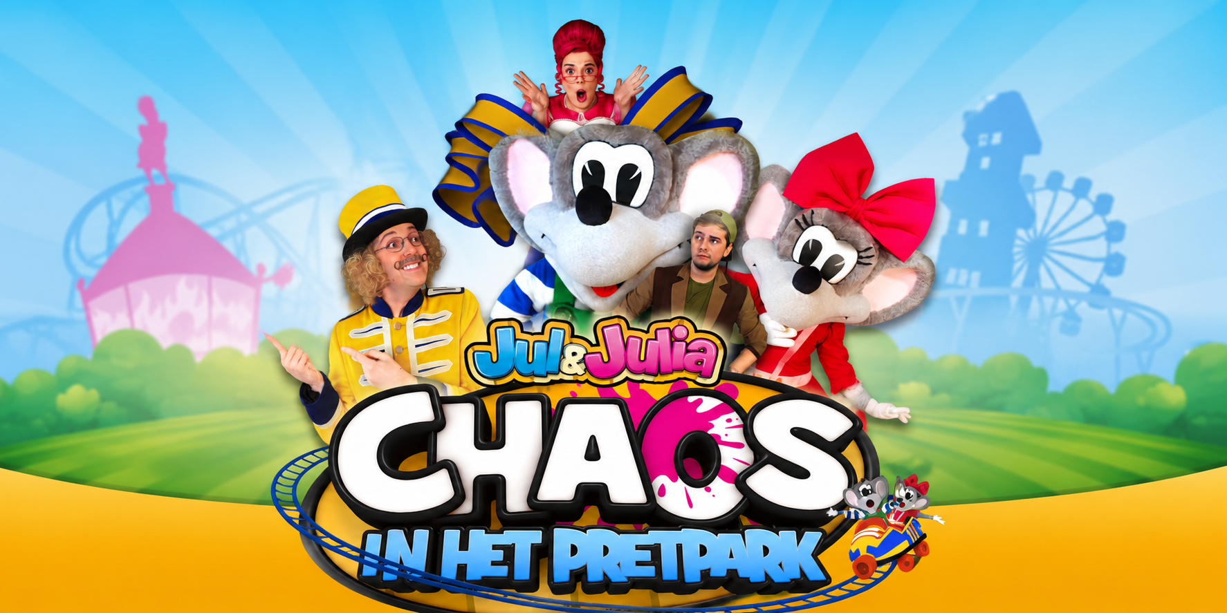 Jul & Julia Chaos in het pretprak familieshow
