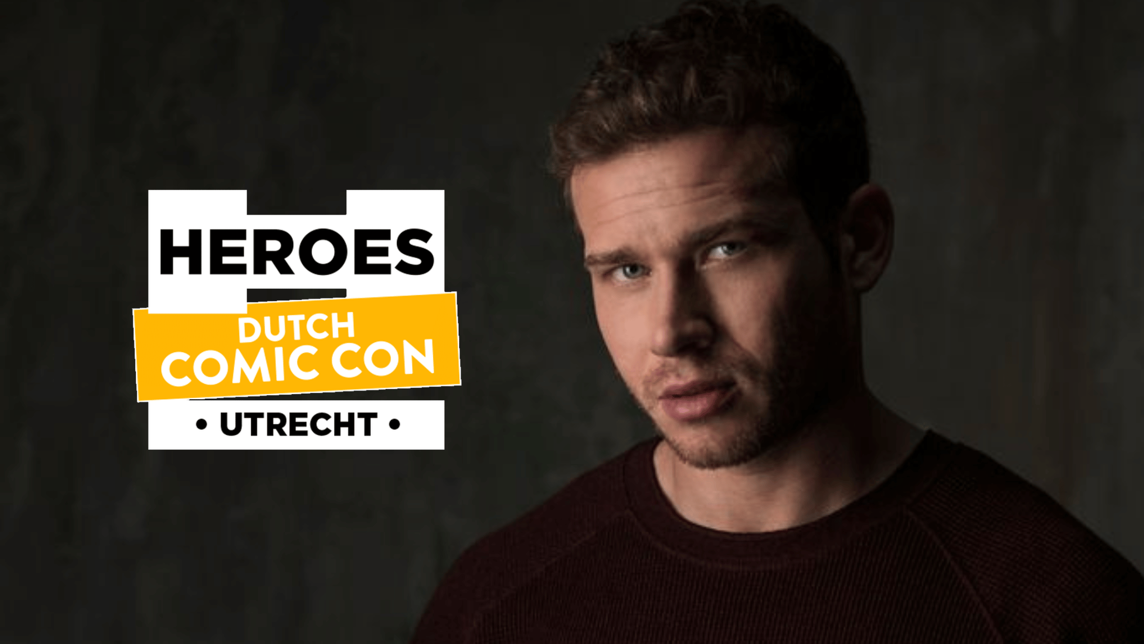 Oliver Stark Heroes Dutch Comic Con Utrecht