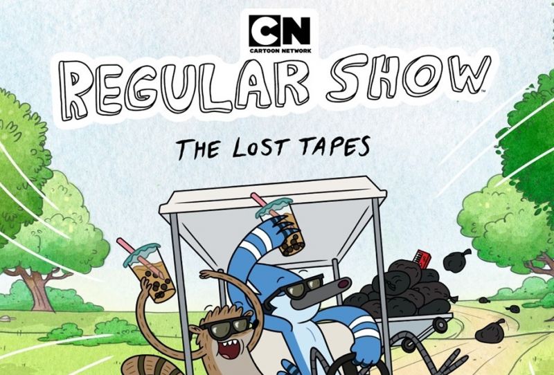 Mordecai en Rigby uit Regular Show in nieuwe afleveringen van De Verloren Videotapes