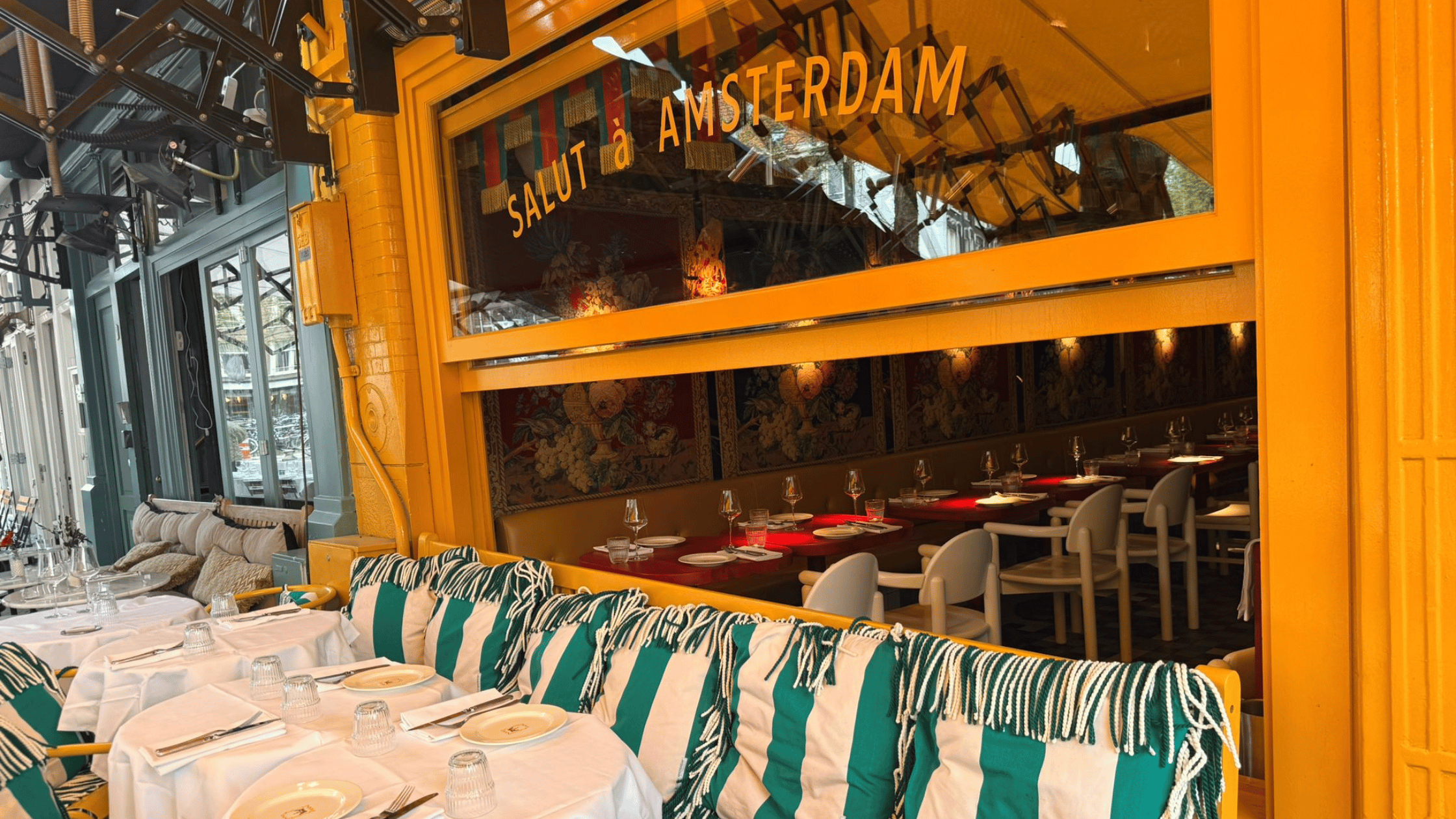 Salut Amsterdam in De Pijp met Franse en Mediterrane sfeer