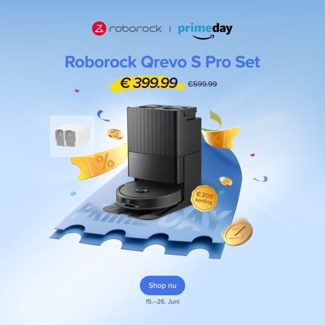 Robotstofzuiger tijdens Prime Day