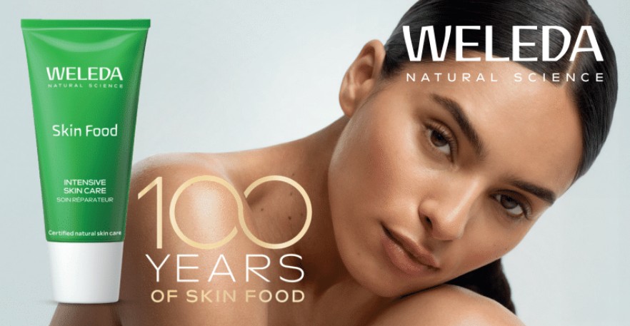 Weleda Skin Food verzorgingsproducten ter gelegenheid van het 100-jarig jubileum
