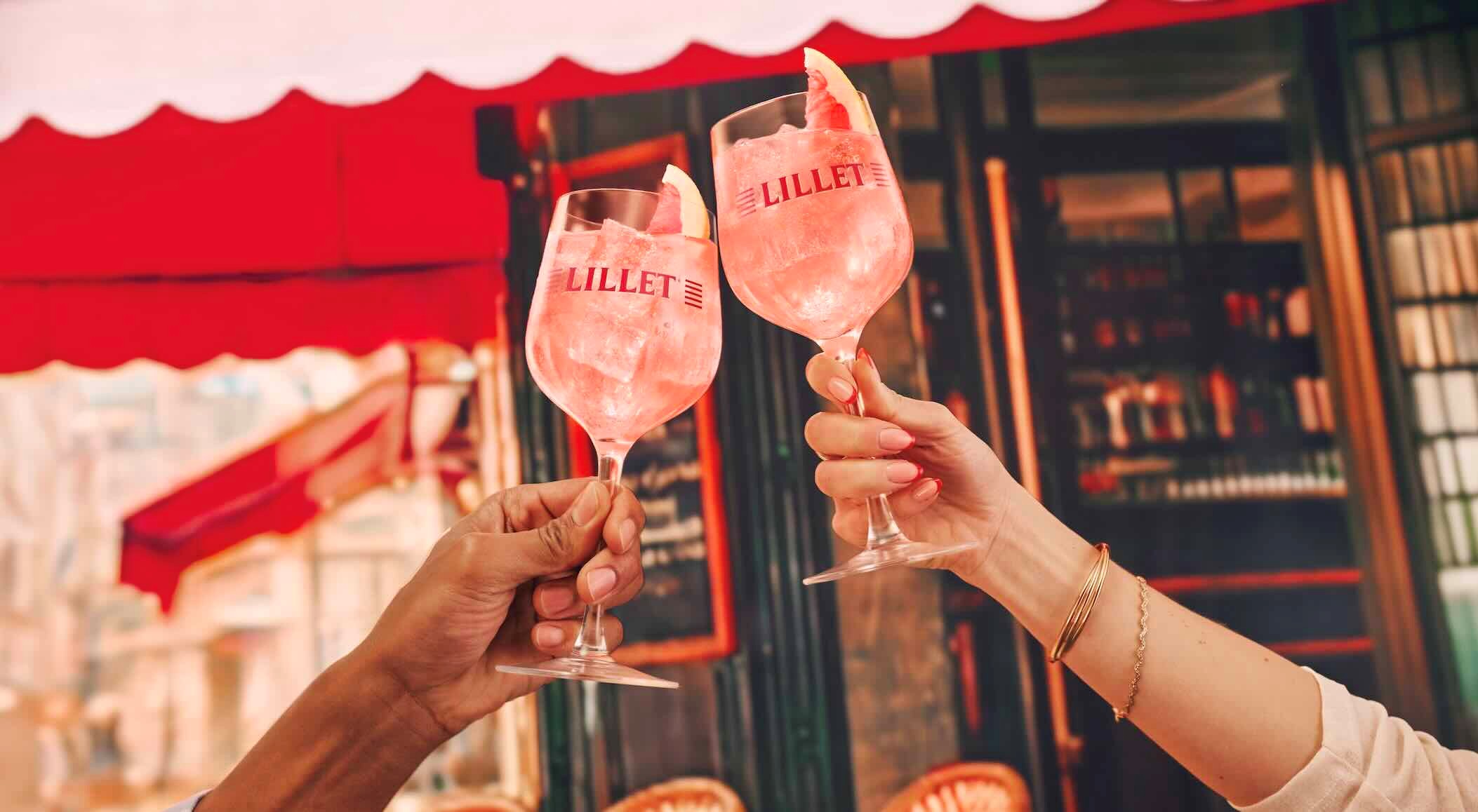 Zomerse borrel met Lillet Rosé Spritz