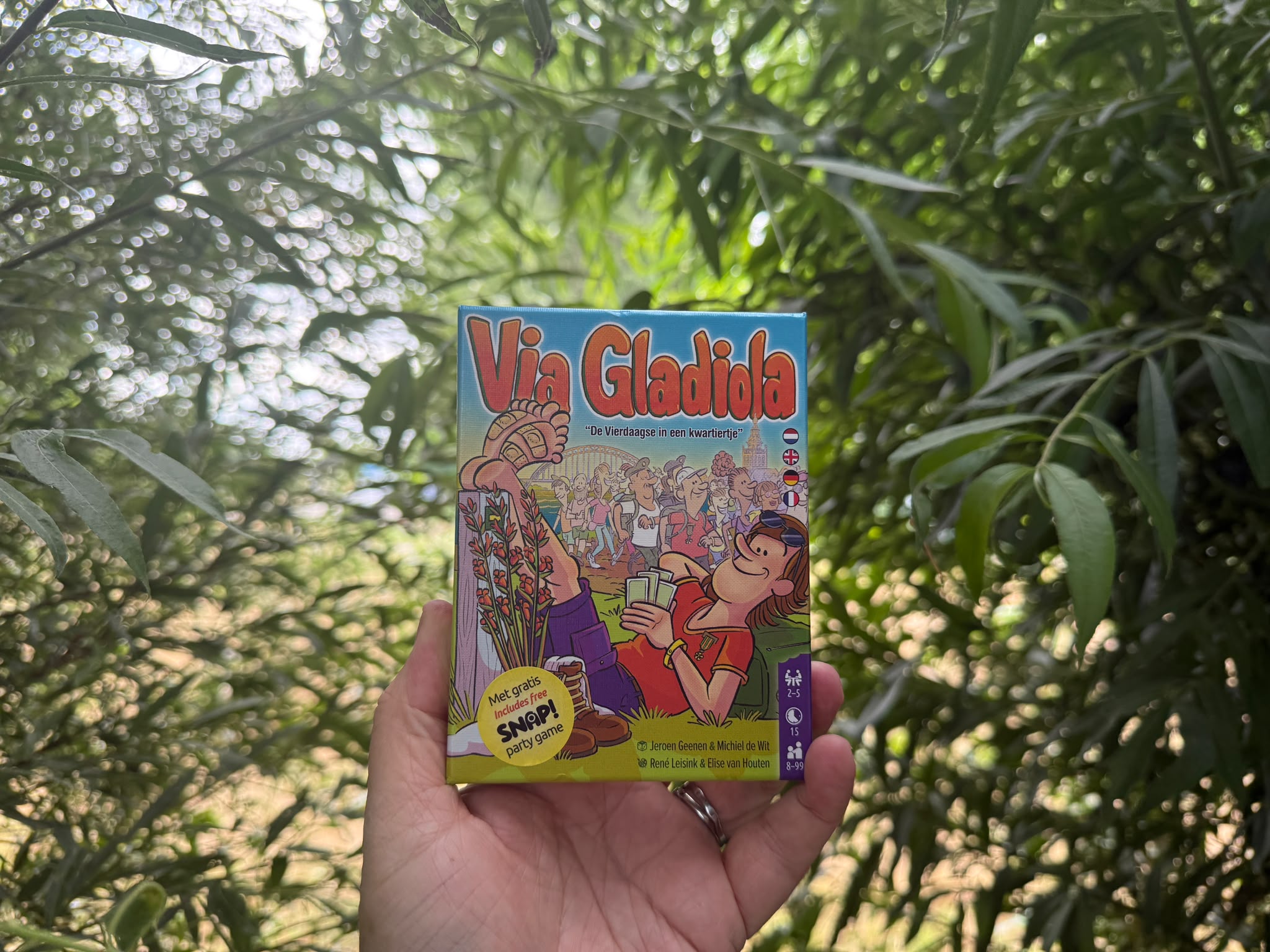 Via Gladiola kaartspel