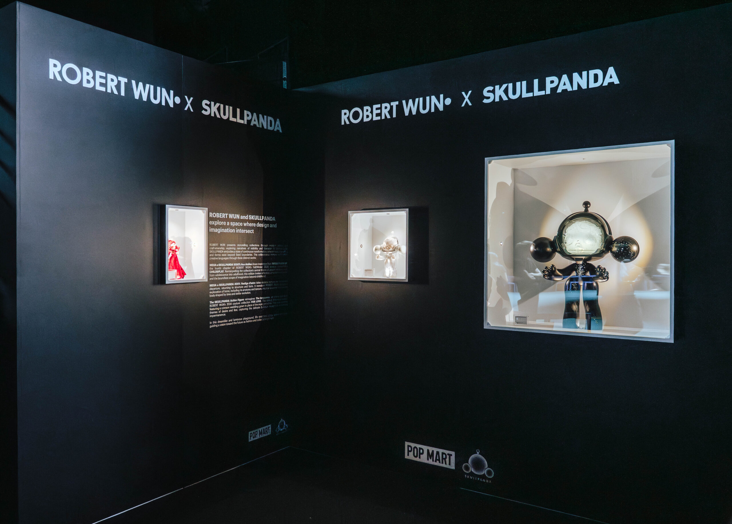 SKULLPANDA collectible uit de samenwerking tussen POP MART en Robert Wun