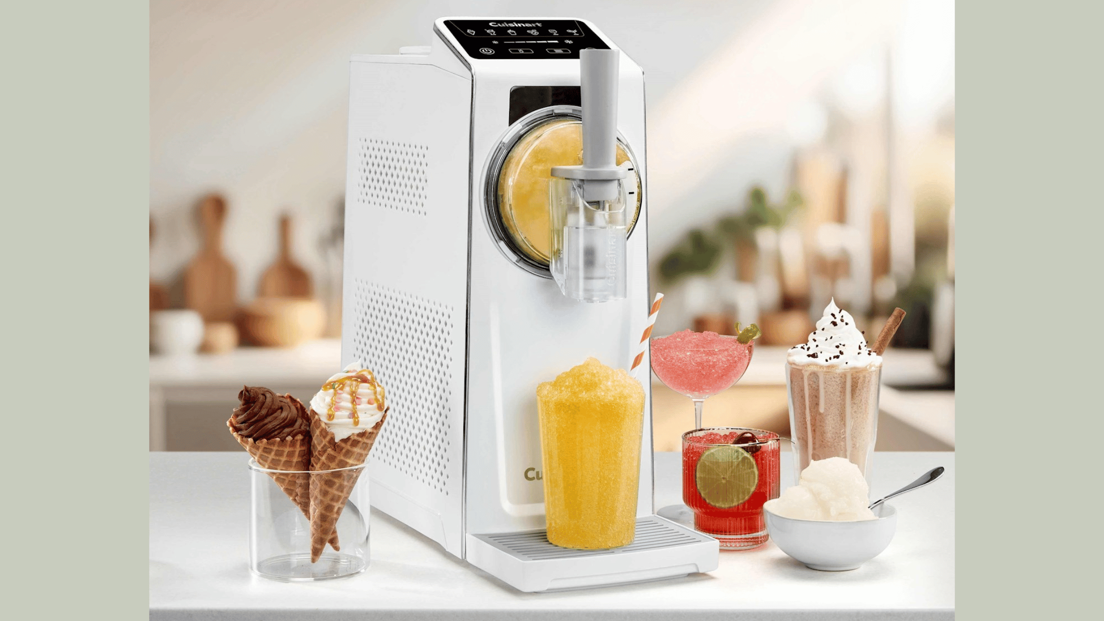 Cuisinart Frost Fusion ijsmachine met softijs, slushies en frozen drinks