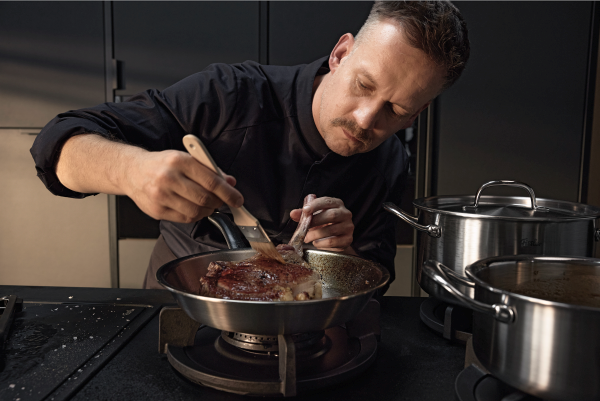 Fissler M5 Pro-Ply pannen van vijflaags roestvrij staal en aluminium