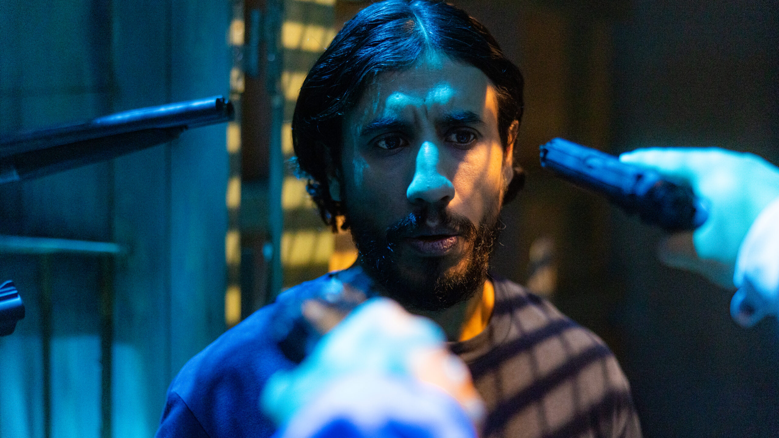 Saïd Boumazoughe in de Vlaams-Nederlandse actiefilm Paradijs