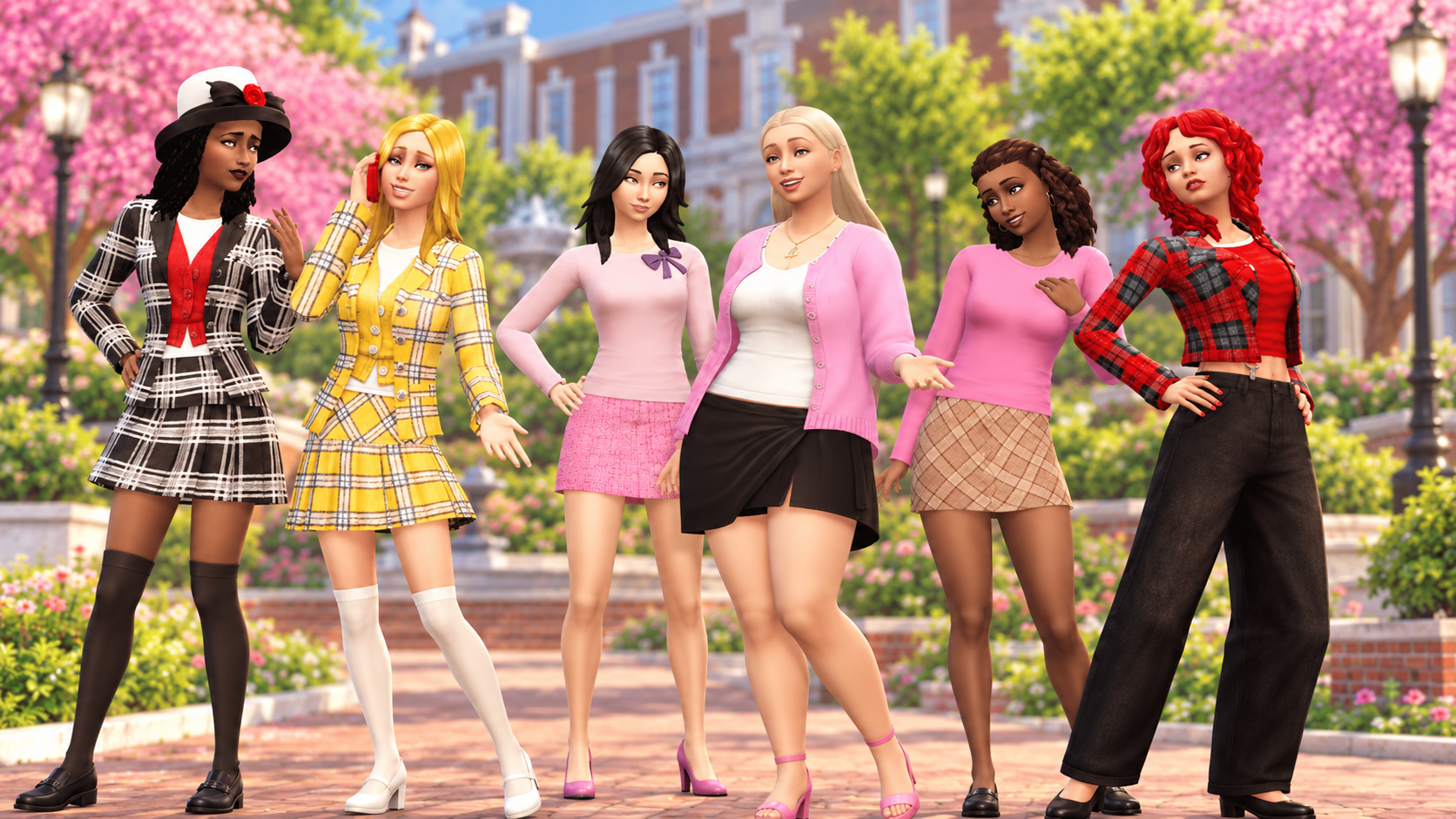 De Sims 4 Mean Girls en Clueless