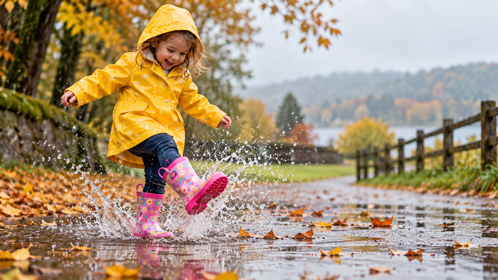 Regenlaarzen voor kinderen om mee buiten te spelen tijdens regenachtige dagen